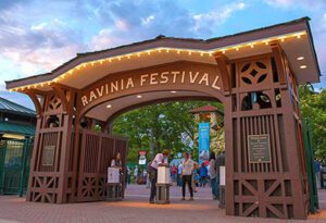 Ravinia festival entrance
