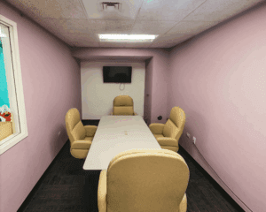 Study room before renovations